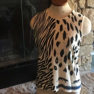 ♥️5/$20♥️ Animal Print Designers Originals Top